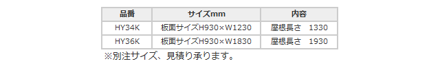 和風式　引戸ポスターケース　壁付型（ｋ）サイズ表